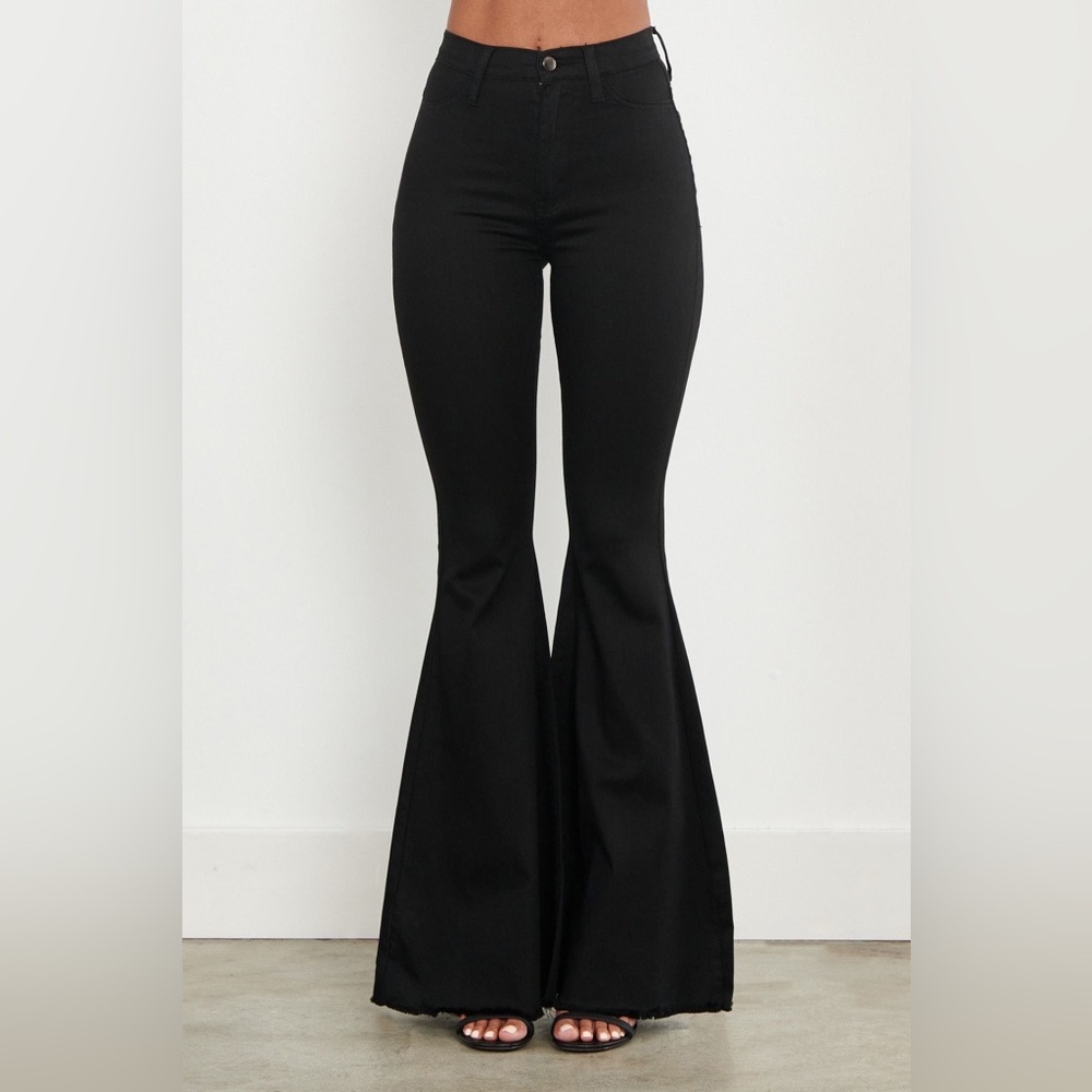 Black Flare Jeans